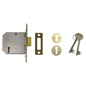 Union Mortice deadlock 3 Lever Keyed Alike (2177)